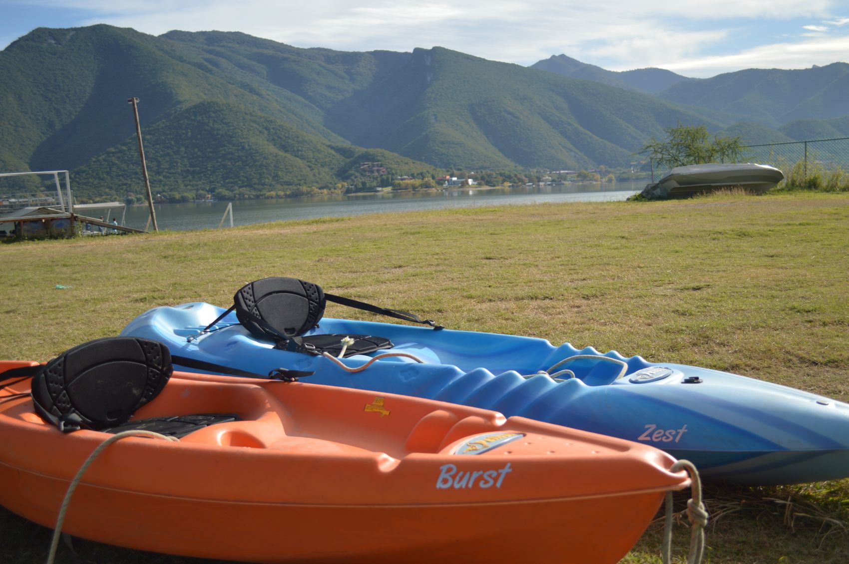 Kayak en la Presa