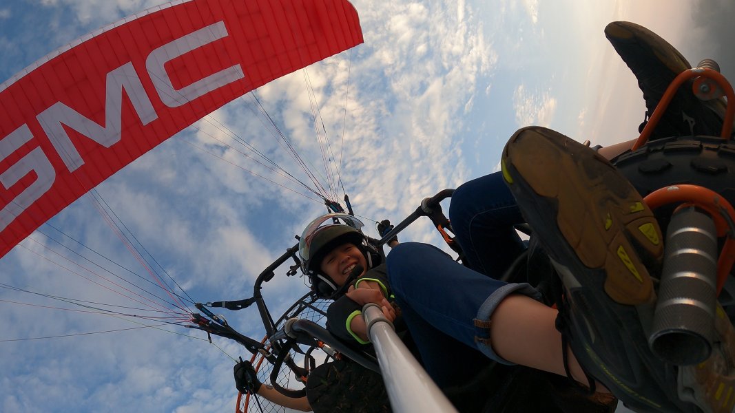 Vuelo en Paratrike